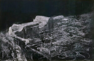 Cristal Palace 1, ink on paper, 80x60cm